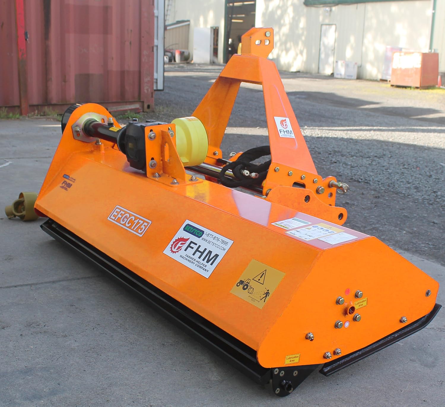 68" Cut Heavy Duty Hydraulic Offset Flail Mower