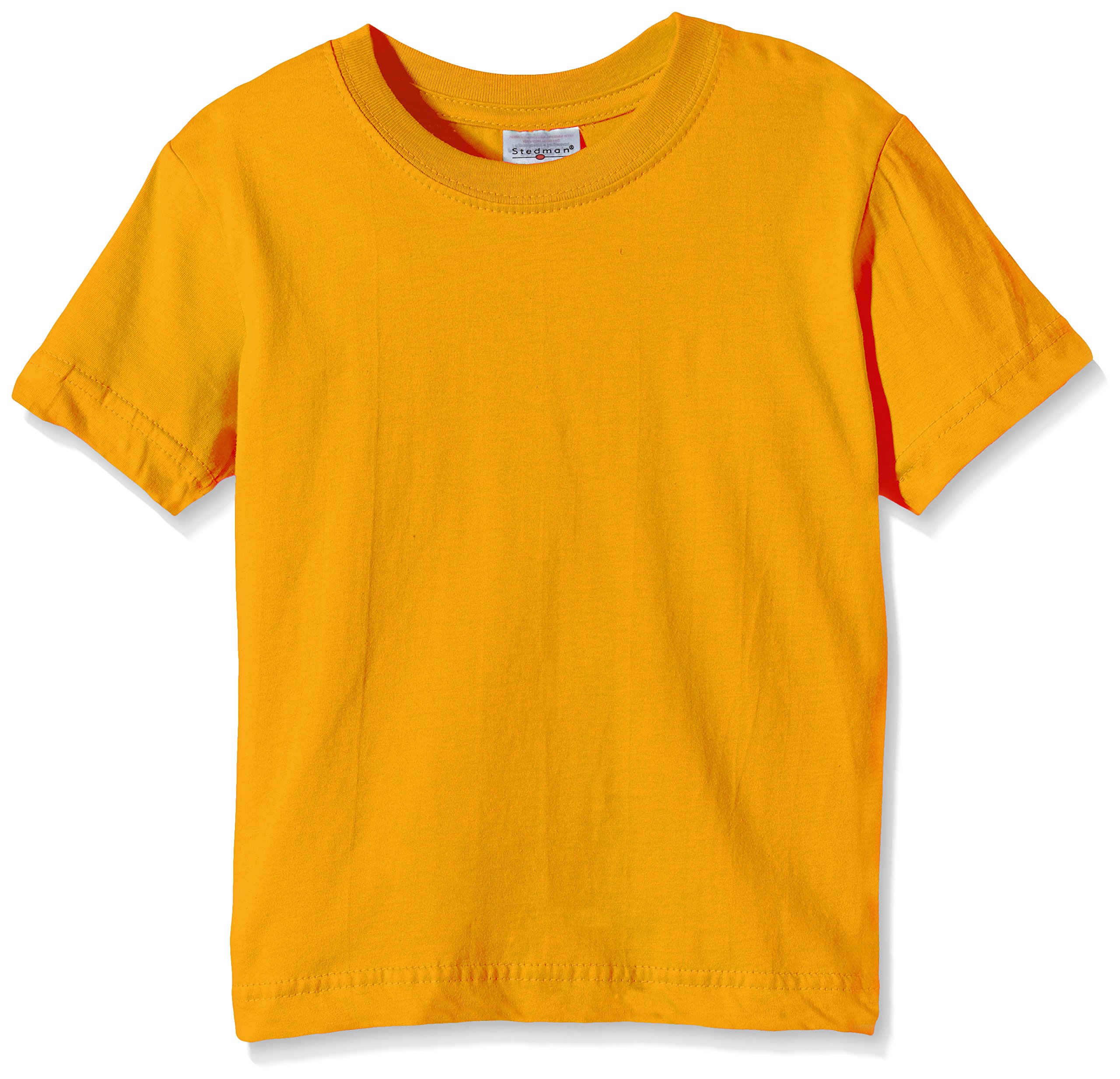 Stedman Apparel Boys Classic-T/ST2200 Short Sleeve T-Shirt, Orange, 5 Years (Manufacturer Size:X-Small)