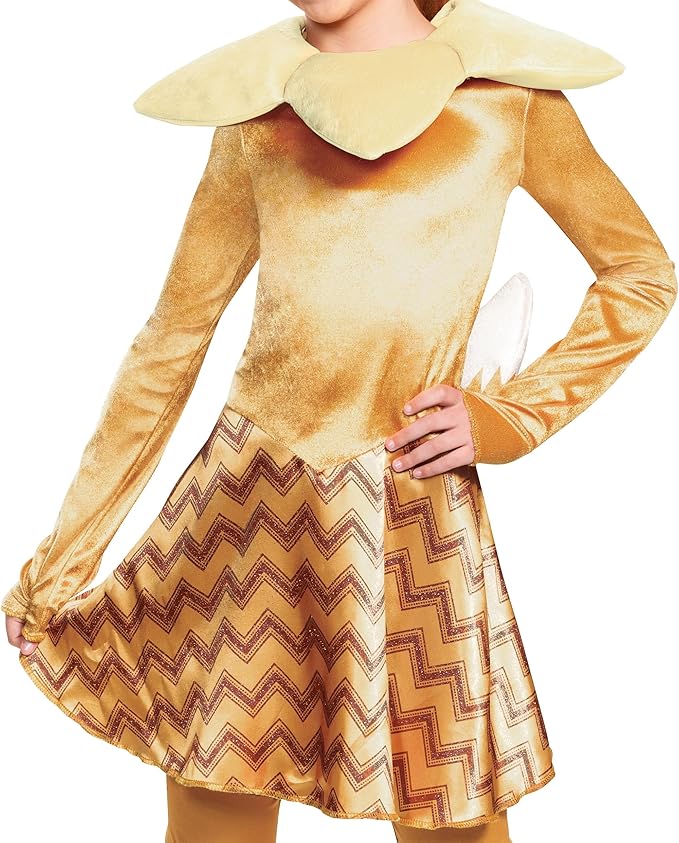 Disfraz de Eevee de Pokemon para Niñas - Talla Small (4-6x) miniatura 4