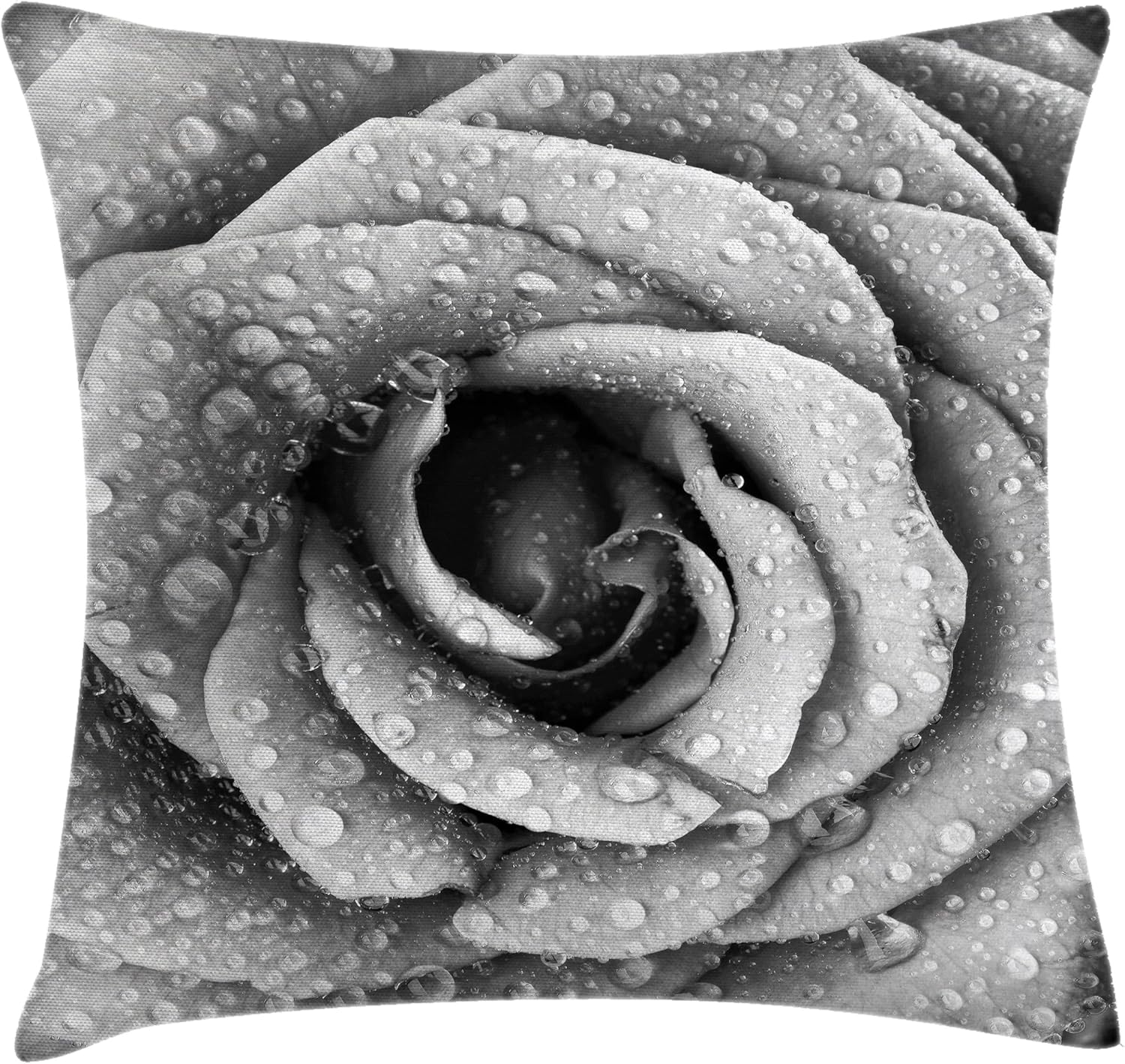 Ambesonne Country Throw Pillow Cushion Cover, Pine Trees in The Forest on Foggy Seem Ombre Backdrop Wildlife Adventure Artwork, Decorative Rectangle Accent Pillow Case, 36" X 16", Pale Mauve Taupe