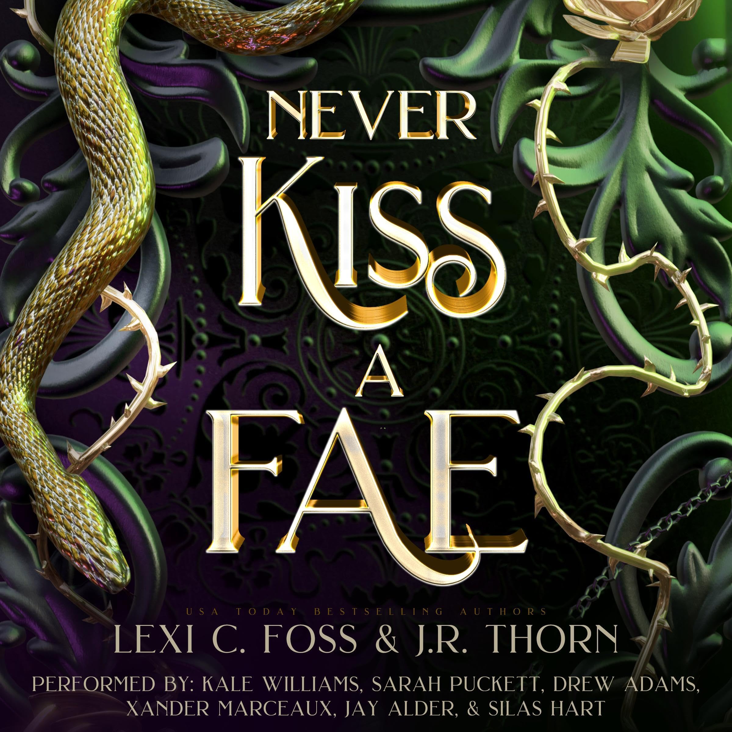 Cover art for Never Kiss a Fae