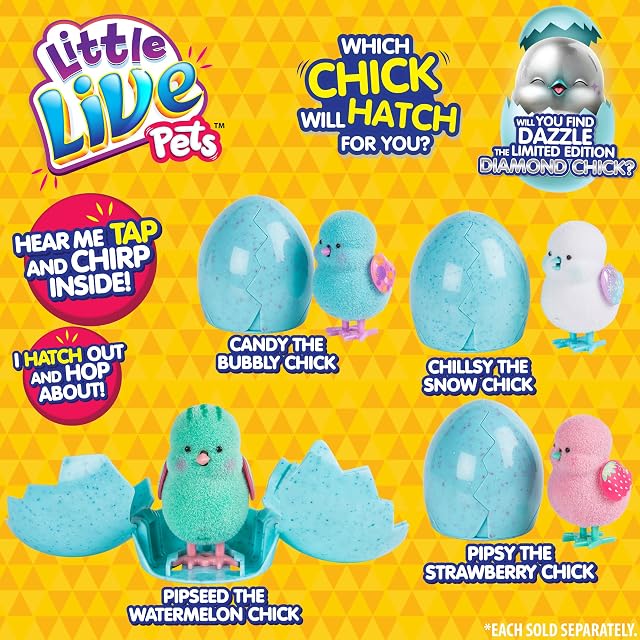Foto 2 de 8 de Little Live Pets 28427 - Figura de pollito sorpresa