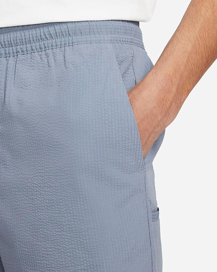 nike sb seersucker pull on chino shorts