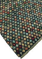 Vista 2 de Noori Rug Balochi Milagros - Alfombra (10.0 x 15.0ft), color azul y gris