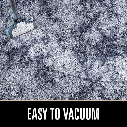 Miniatura 7 de LOCHAS - Alfombra de terciopelo de lujo para interior, alfombra de pelo esponjoso, extra cómoda y suave, alfombra abstracta para dormitorio, sala de