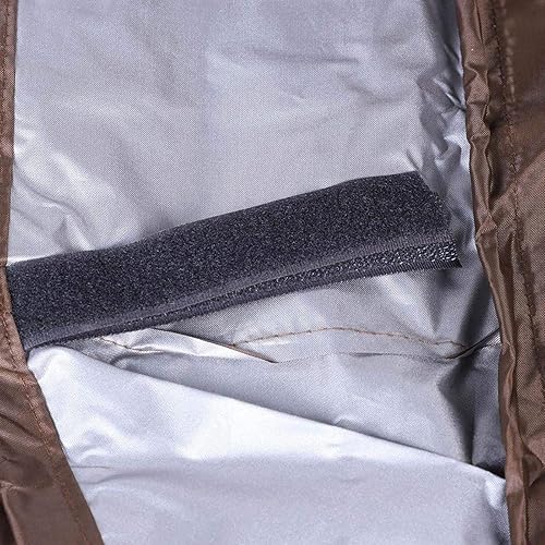 Miniatura 8 de Haofy Fundas para muebles de patio, impermeables, para jardín, patio, tumbona, fundas protectoras para sillas de salón al aire libre con protección