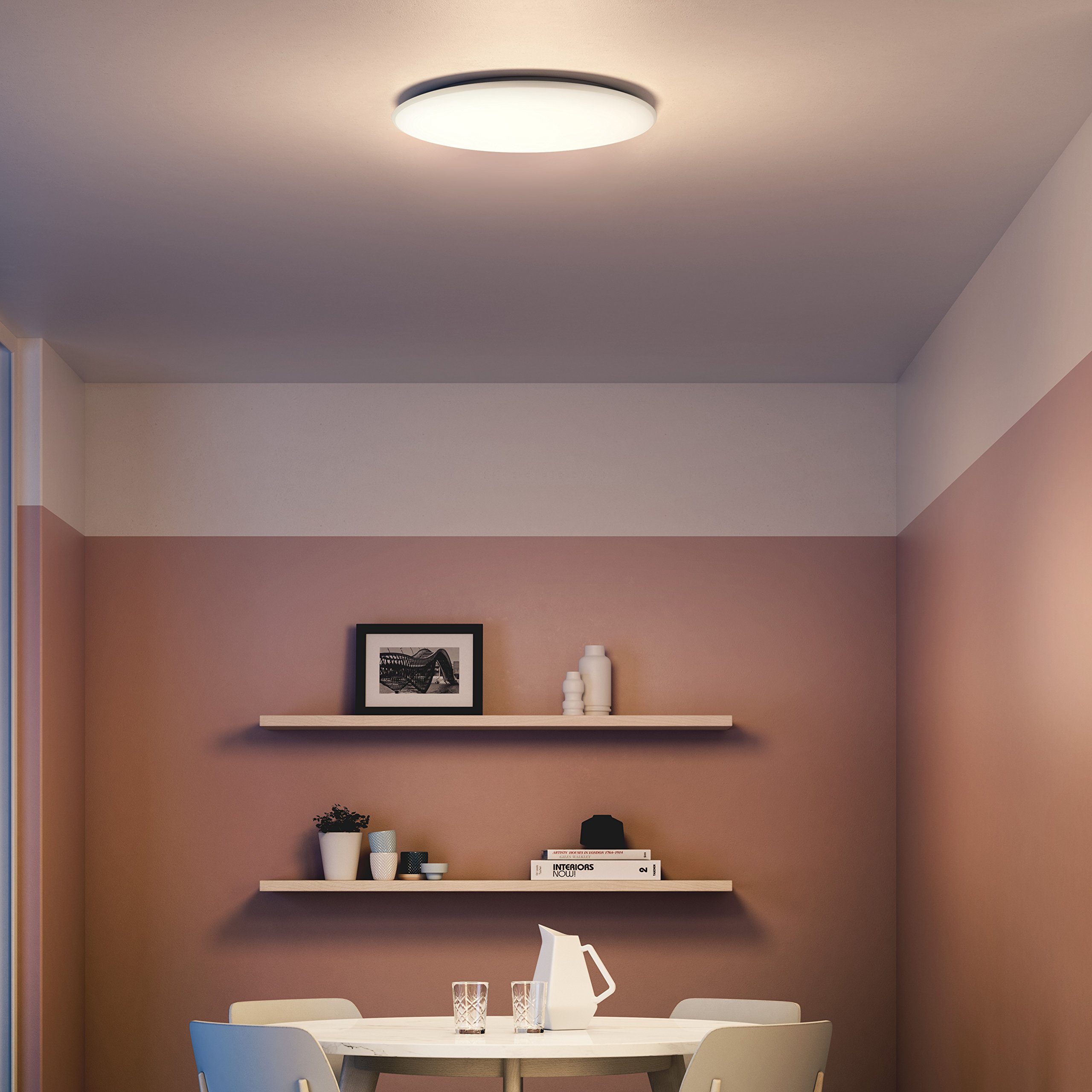 Philips MyLiving 3-in-1 LED Deckenleuchte, 36 W, weiß