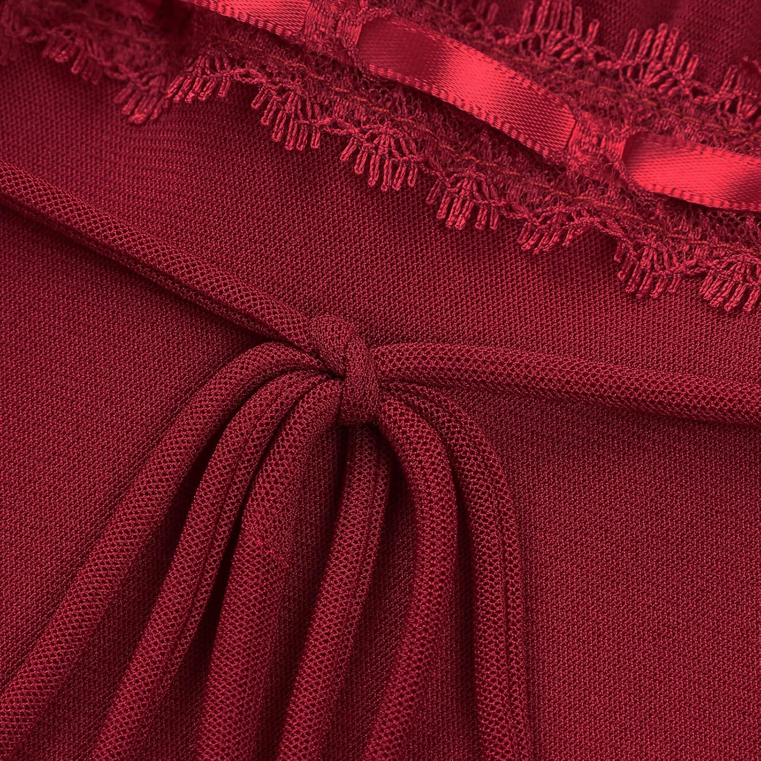 Mxiqqpltky Y2K Fairy Grunge Crop Top for Women Short Sleeve Lace Patchwork T-Shirt Aesthetic Slim Fit Cute Babydoll Top Tees - Image 5