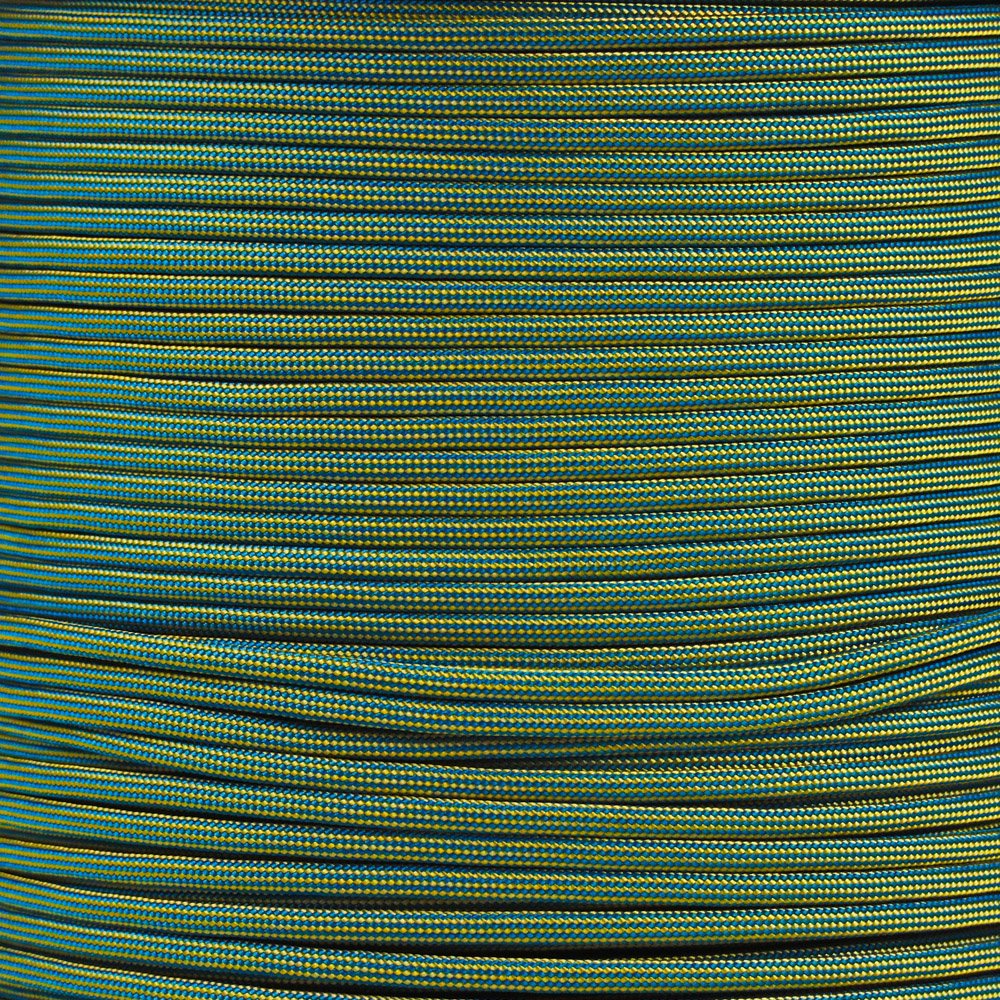 PARACORD PLANET 100 Feet Nylon 550lb Type III 7 Strand Paracord King Tut