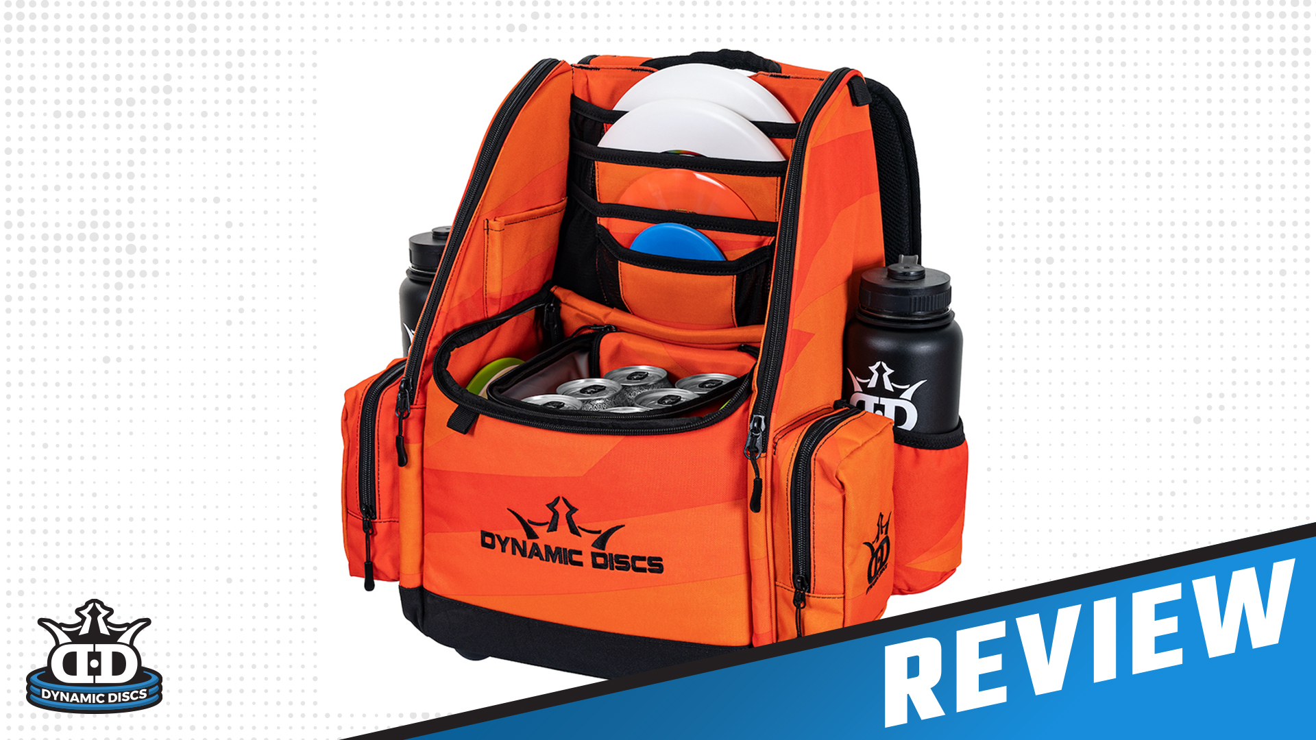 dynamic discs commander cooler bolsa