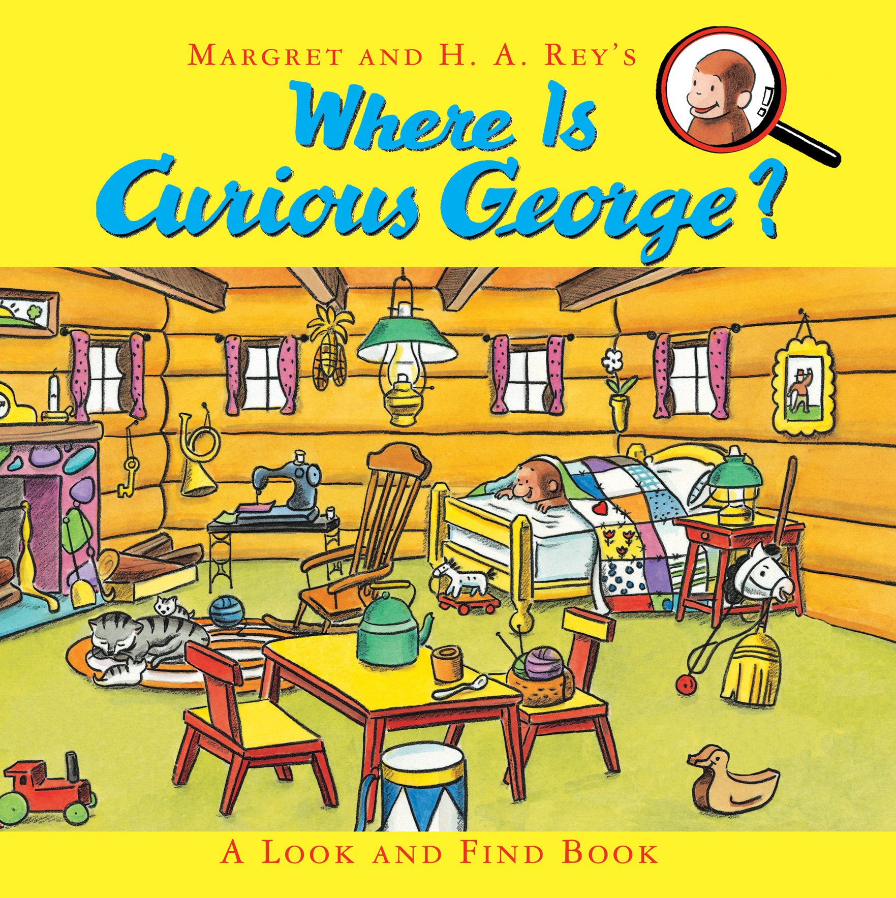 Where Is Curious George?: A Look and Find Book Kindle Edition