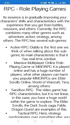 Types Of Video Games