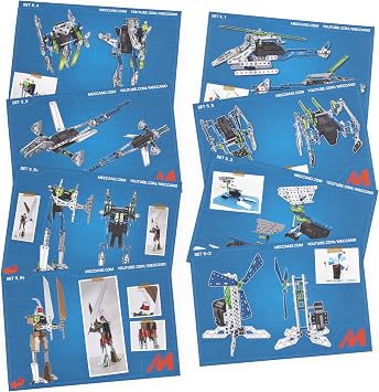 MECCANO Erector, Motorized Movers S.T.E.A.M. Building Kit with Animatronics, for Ages 10 and Up