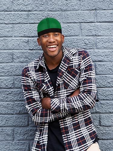 Miniatura 5 de 8 gorras de seda Durag con ondas elásticas para la cabeza, cola larga, correas anchas