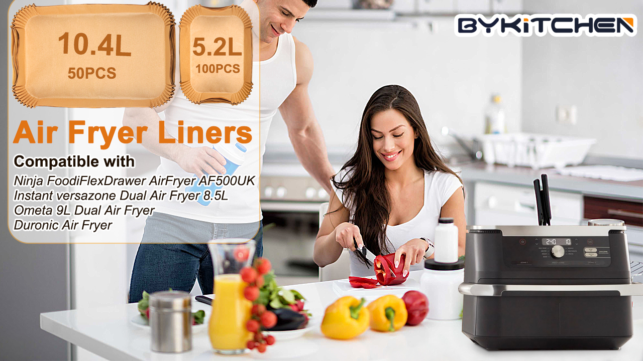 Ninja AF500EU Deluxe Foodi FlexDrawer Heißluftfritteuse, 10,4L für 161