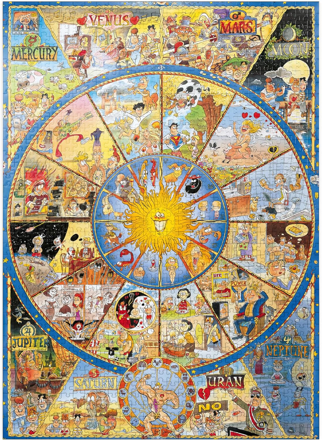 MyPuzzle Astro World - Hugo Prades - Premium 1000 Piece Jigsaw Puzzle for Adults