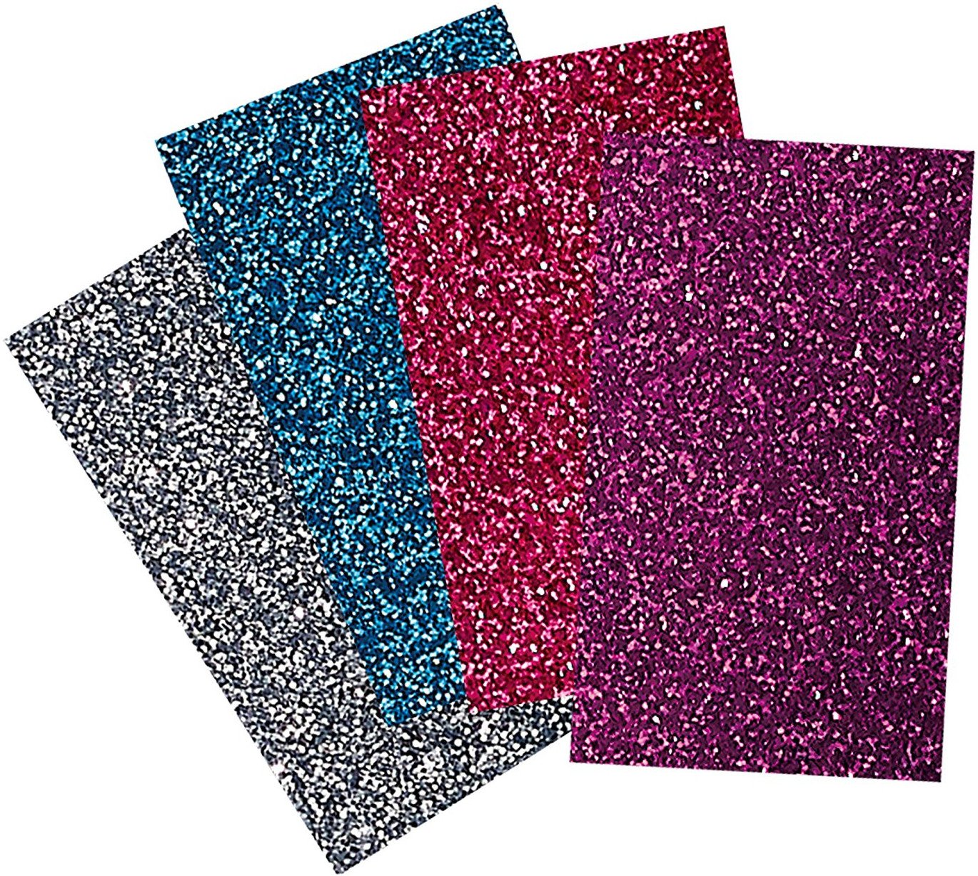Feuilles transfert paillettes Brother CATG02 flex thermocollant multi couleur