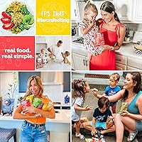 Vista 11 de IWON Organics - Bocadillo de proteína con sabor a cebolla caramelizada, alto en proteínas y bocadillos orgánicos saludables, 8 bolsas