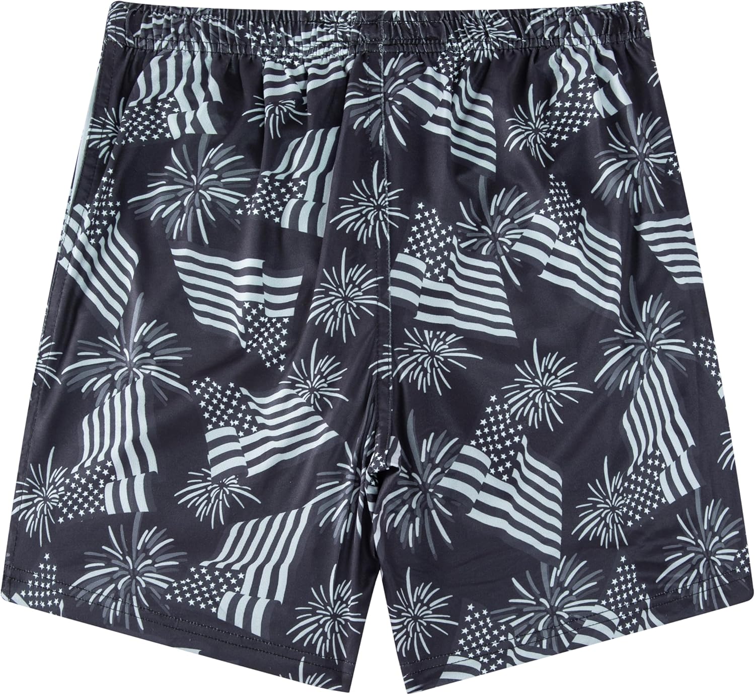 FT FENTENG Boys Swim Trunks with Compression Liner Boys Stretch Swim Shorts Quick Dry 2 in 1 Beach Shorts 4-17 Y - Image 3