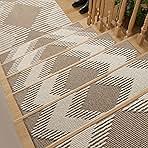 PADOOR 15PC Stair-Treads Non Slip, 3D Peel and Stick Stair Treads for Wooden Steps Indoor, Stair-Carpet Treads Washable Reusable Adhesive Stair-Runner Rugs for Kids and Dogs 8