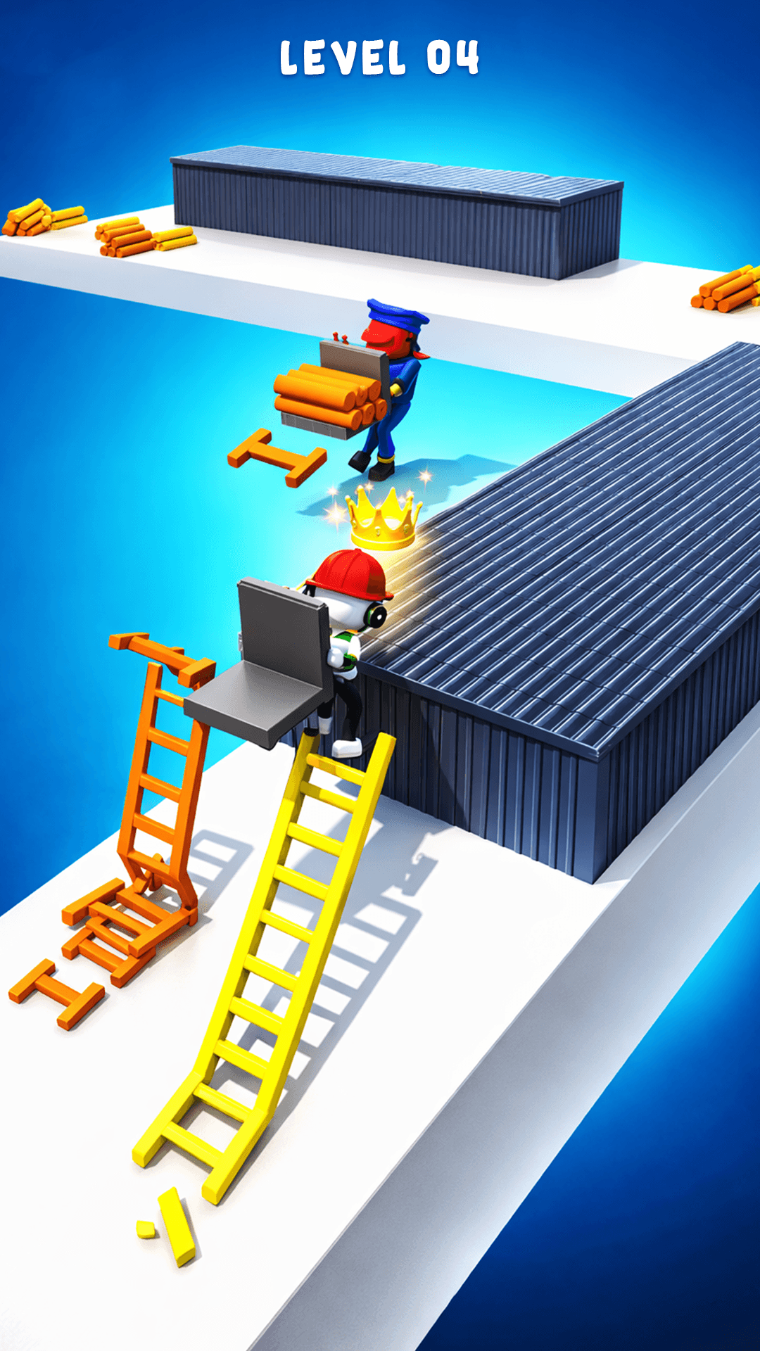 Stack Men Stack Ladder Ladder Race 3D – Stack Stairs, Climb Ladders & Dash to Finish ...