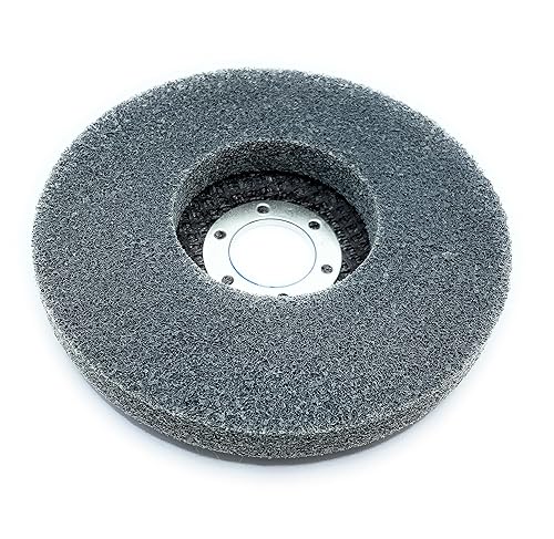 Miniatura 6 de SIGNI Juego de pulido y pulido de aluminio, 4-12" de diámetro, eje de 78", carburo de silicio y ruedas de nailon, compatible con amoladora angular