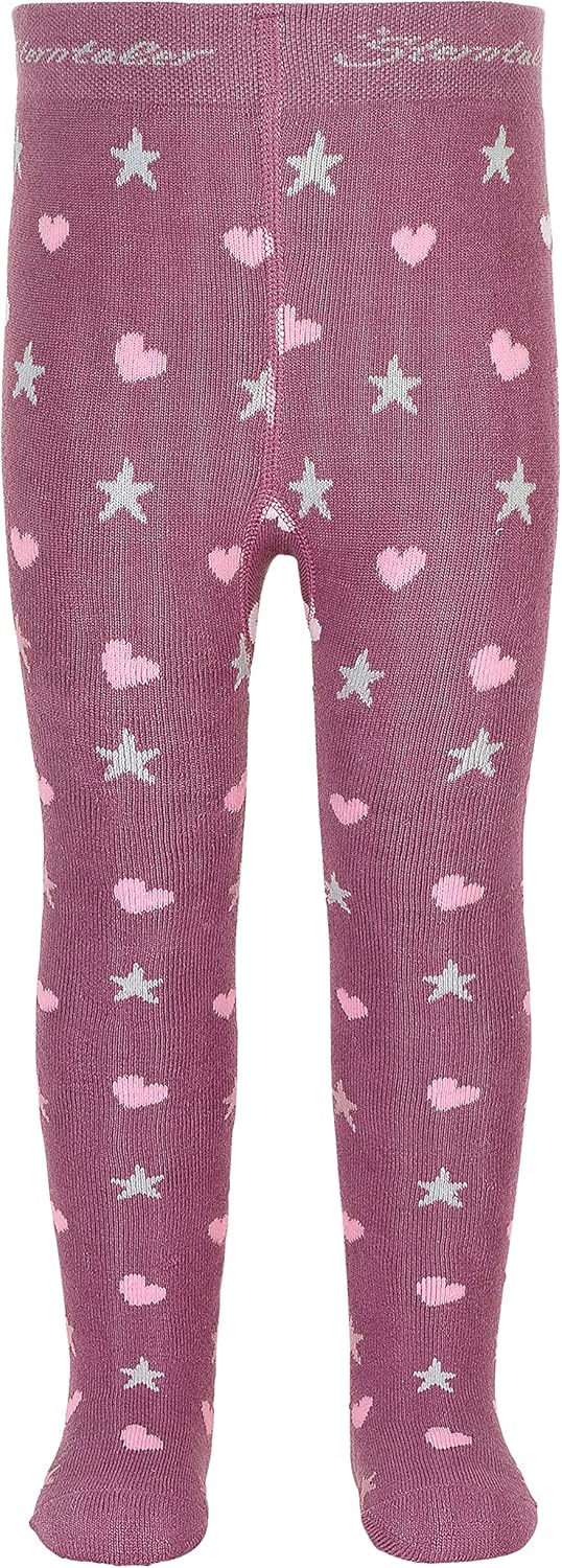 Sterntaler Baby Girls' Hearts Tights