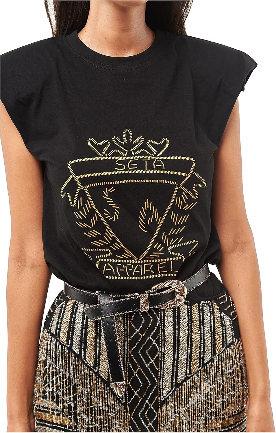 Seta Apparel Camiseta Seal para mujer