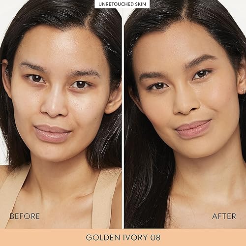 Vista 71 de bareMinerals Barepro Performance Wear - Base líquida SPF 20, maquillaje transpirable para cara, cobertura completa, uso 24 horas, acabado mate