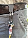 Outil de mesure de bois de chauffage magnétique c/p Crochet de ceinture très utile pour 16 pouces coupés à la longueur