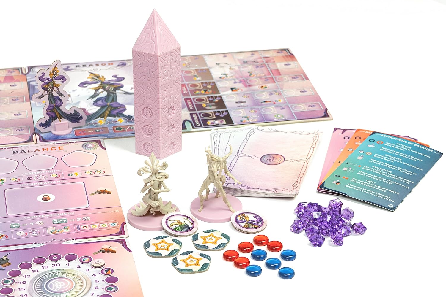 Cerebria: Forces of Balance – A Board Game Expansion by Mindclash Games 3-6 Players – Board Games for Family 60-120 Mins of Gameplay – Games for Family Game Night – for Teens and Adults Ages 15+