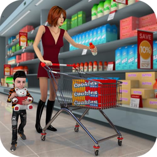 Super-Mart Cashier Games For Kids, Shopping Mall Cash Register Games, Kids Shopping Games 3D, Grocery Store Games, Supermarket Games for Girls, Supermarket Cashier Simulator