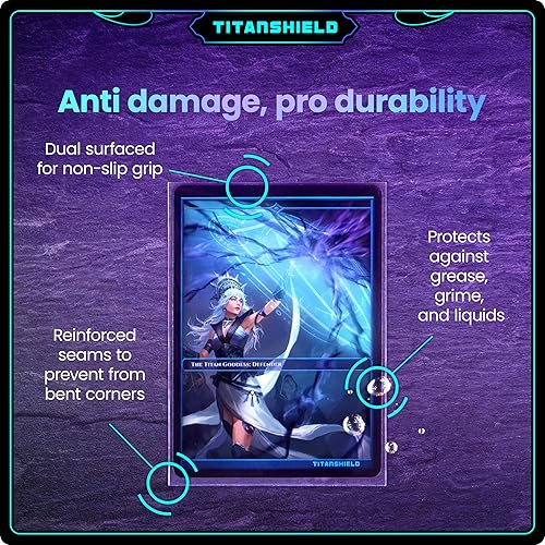 Miniatura 5 de TitanShield Paquete de 3 fundas de 450 fundas transparentes de primera calidad compatibles con juegos de mesa de tamaño estándar, MTG Magic The