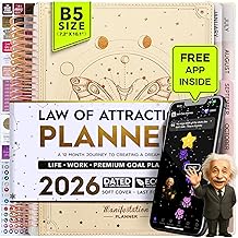 Manifestation Journal – Hourly, Weekly & Monthly Planner with Productivi...