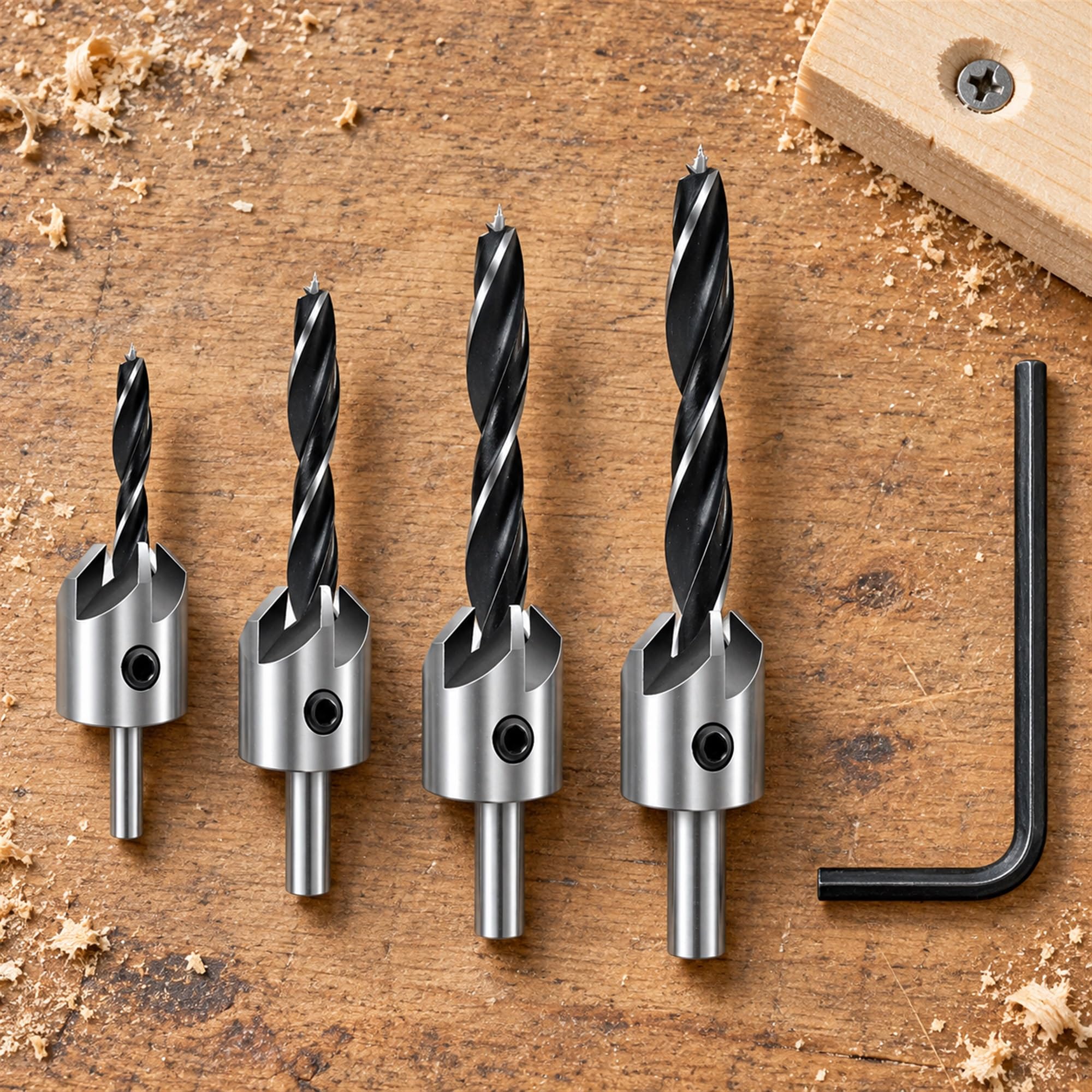 Woodworking Drill Bit Set
