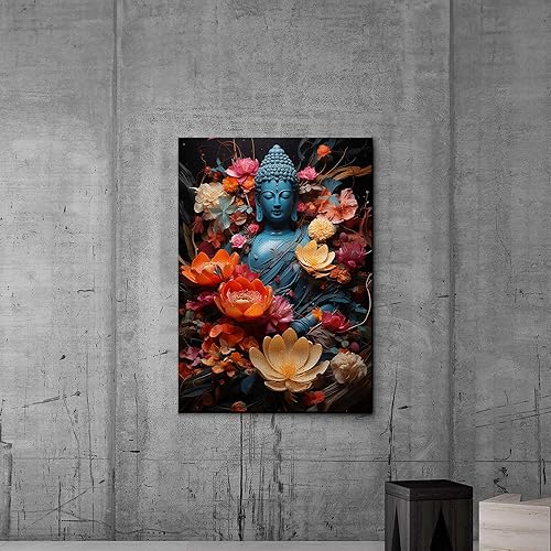 Miniatura 7 de Yoga Wall Decor, Yoga Wall Art, Buda Canvas Art, Buda Decor, Buda Canvas Print, Luxury Framed Wall Decor, Wall Art, Art Decor