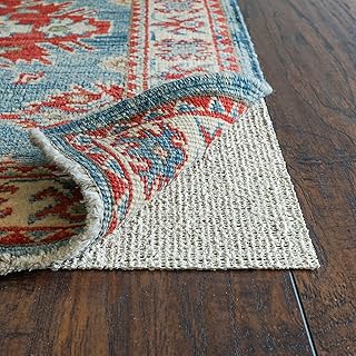 RUGPADUSA - Nature's Grip - 2'x3' - 1/16" Thick - Rubber and Jute - Eco-Friendly Non-Slip Rug Pad - Safe for Your Floors and Your Family, Many Custom Sizes