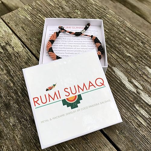 Miniatura 12 de Rumi Sumaq Nautical Rope Bracelet for Men, Women & Kids - Waterproof Hand-Knotted Adjustable Pull Tie - Martha’s Vineyard Island Map, Sailor Rope &