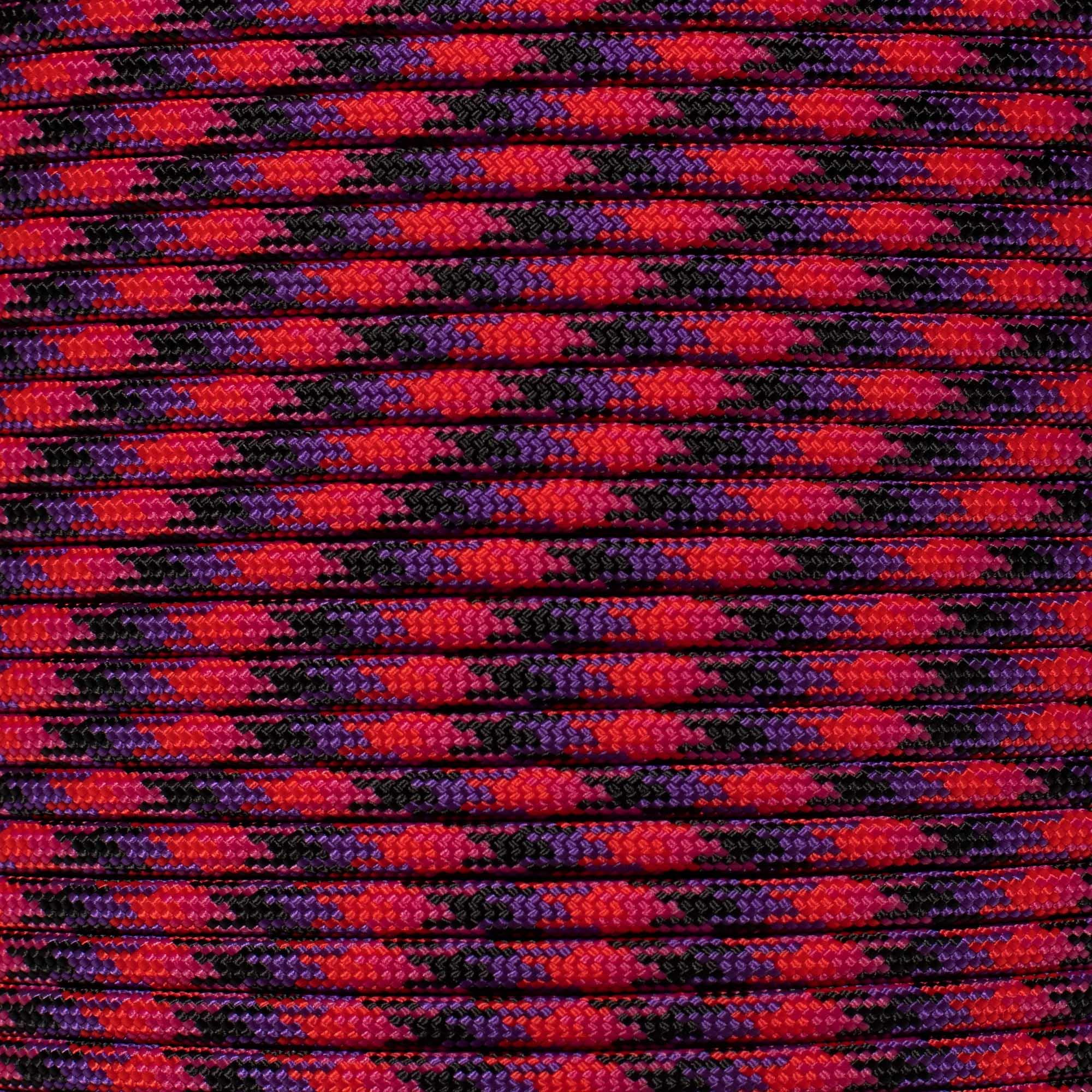 Paracord Planet 10 20 25 50 100 Foot Hanks and 250 1000 Foot Spools of Parachute 550 Cord Type III 7 Strand Paracord (Burgundy 100 Feet) — view 213