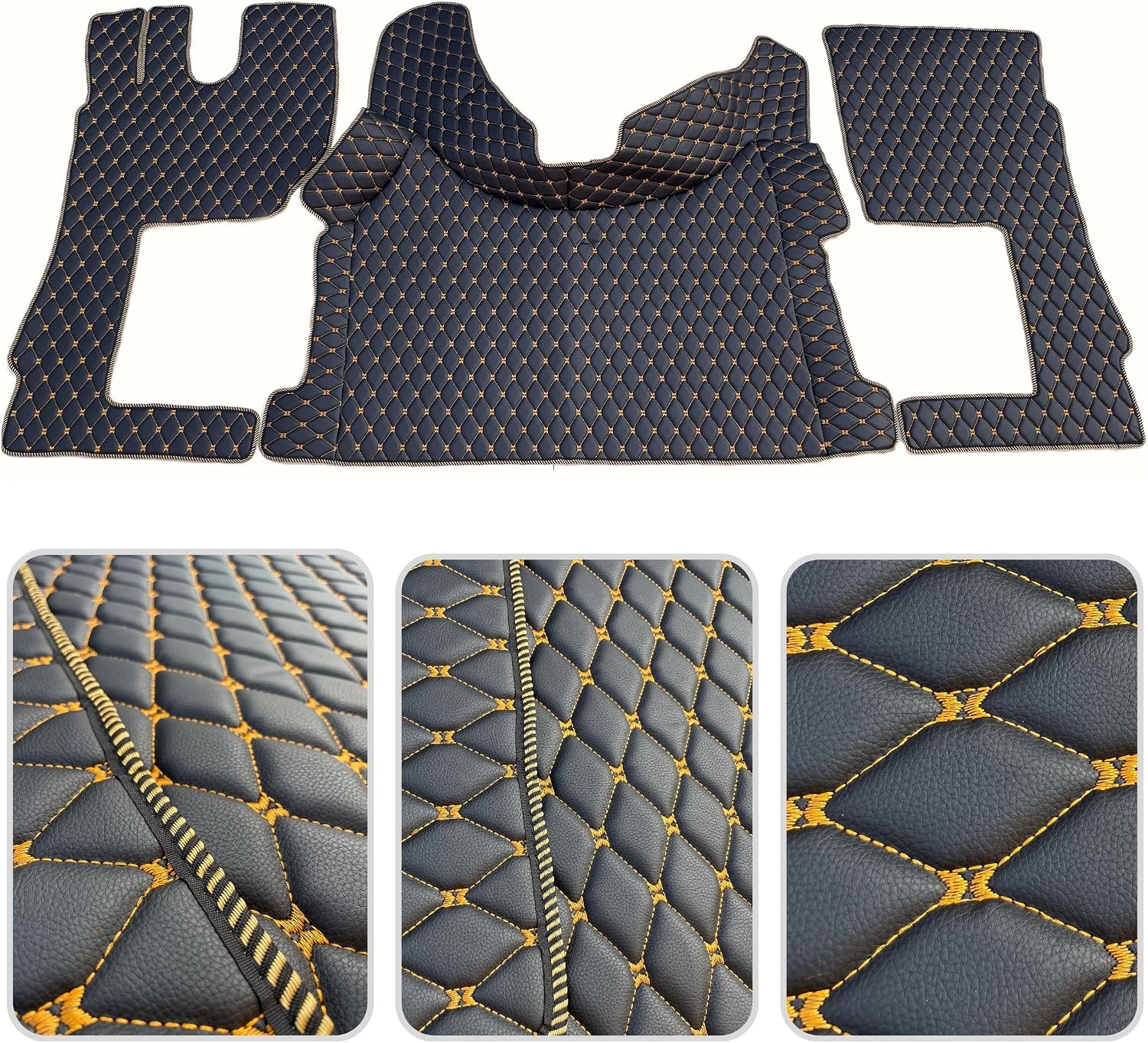 Truck Floor Mats / Car Mats Suitable for Volvo FH - Elegant Quilting