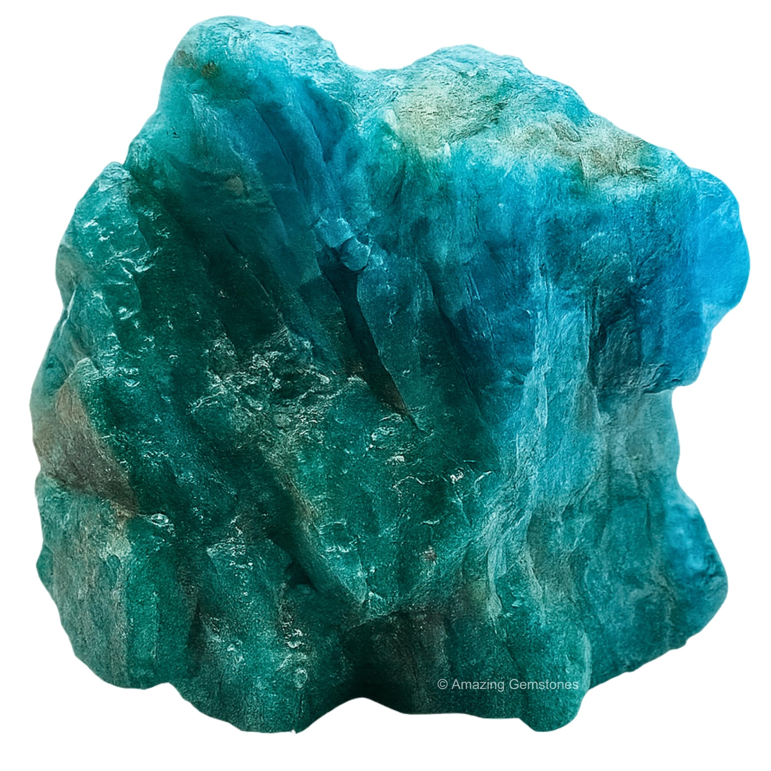 Green Apatite Crystals and Healing Stones, 1 Piece Raw
