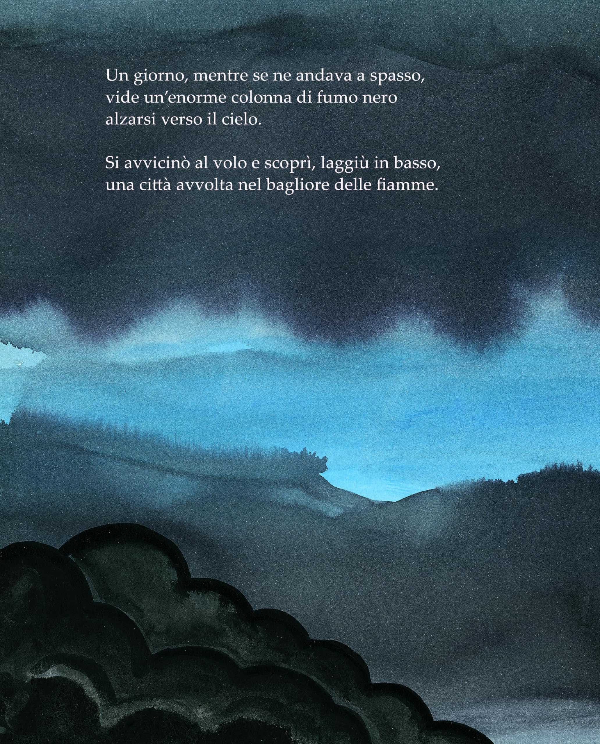 La nuvola blu. Ediz. a colori