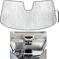 Vista 11 de YelloPro - Parasol para ventana lateral para asiento delantero (juego de 2) ajuste personalizado para Nissan Rogue SUV, S, SV, SL, Platinum