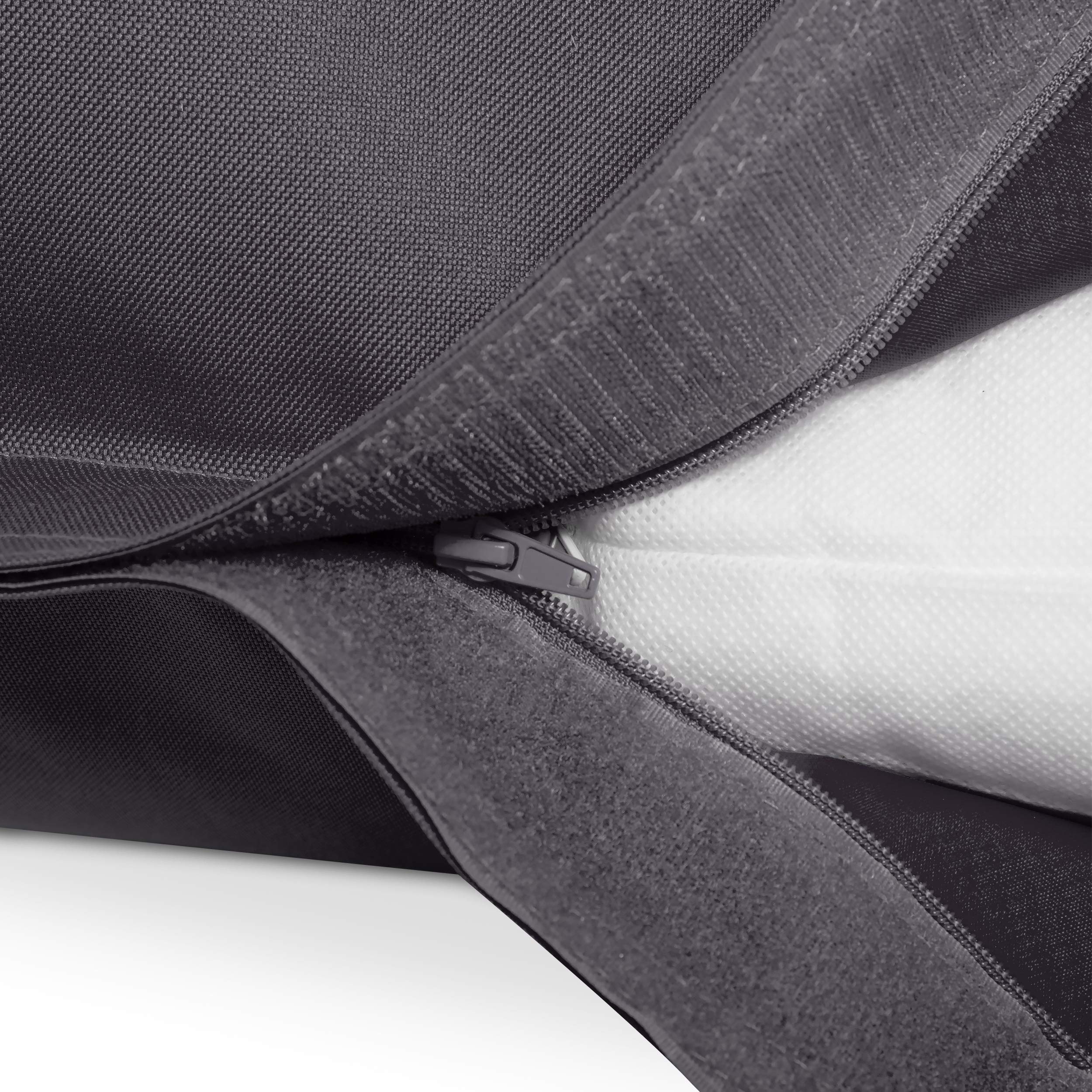 Poltrona A Sacco Square XL 120x160 Cm - Fodera In PVC Esterna, Lavabile, Colore Turchese - Foto 2