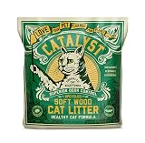 Catalyst Upcycled Soft Wood Cat Litter Cat Formula (10 lb, Healthy Cat) 10 lb Healthy Cat