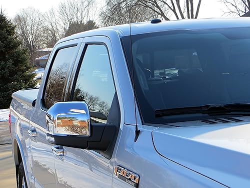 Miniatura 4 de AntennaMastsRus - Antenas compatibles con Toyota Tundra 2000-2020 - Antena de repuesto, 21" pulgadas, Negro