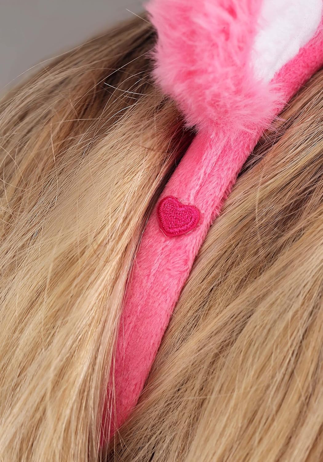 Care Bears Cheer Bear Ears & Patch Costume Kit for Adults with Headband & Iron-On Patch Accessory Set - Image 6