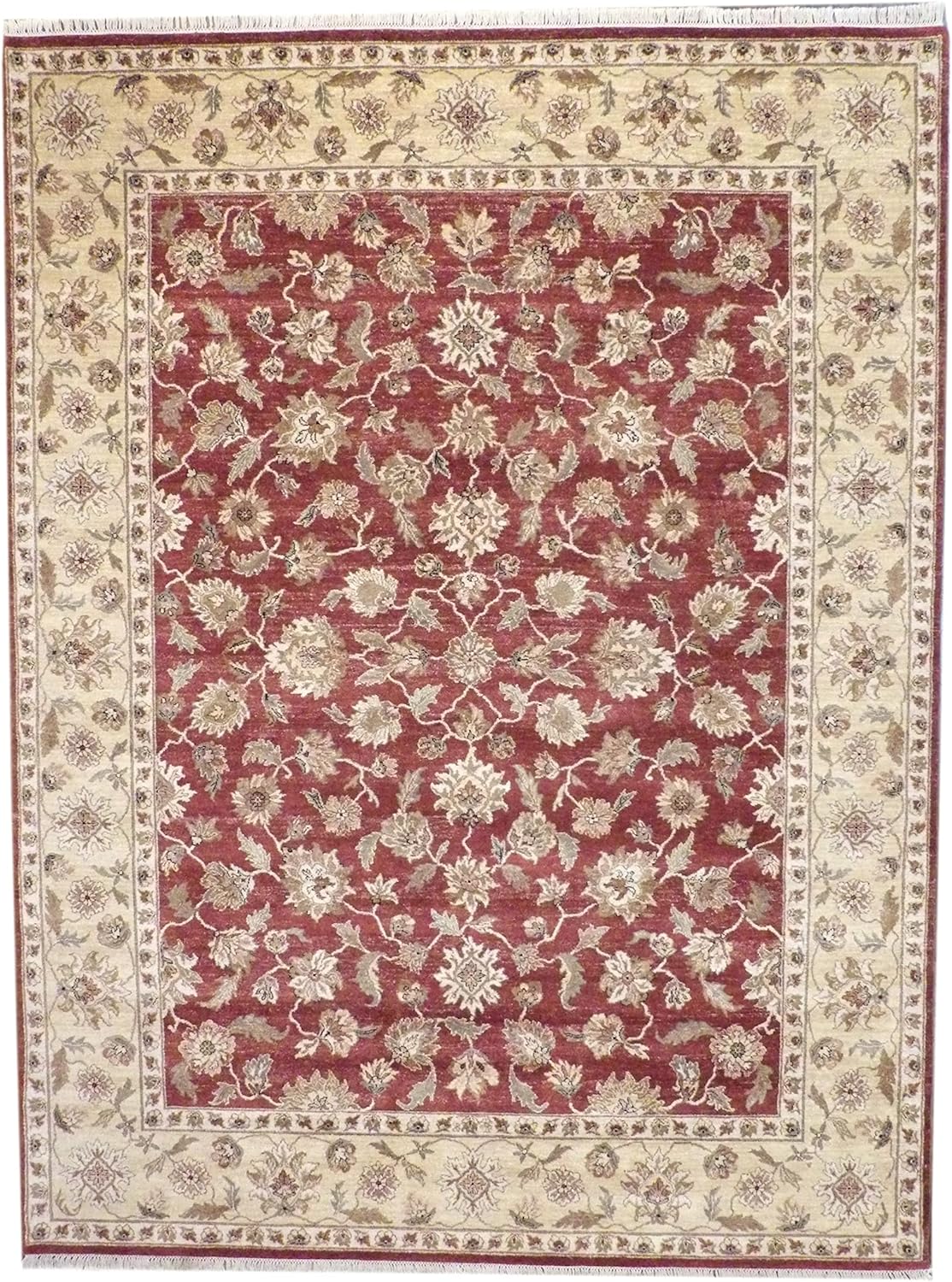 Wahi Rugs Hand Knotted Agra Ziegler 9'0" x 12'0" w314