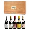Giusti Custom-Engraved Balsamic Vinegar of Modena IGP – Historical Collection, 5 Bottles Matured to Various Levels in a Wooden Gift Box with a Personalized Golden Plate – 5x8.45 fl oz 250 ml