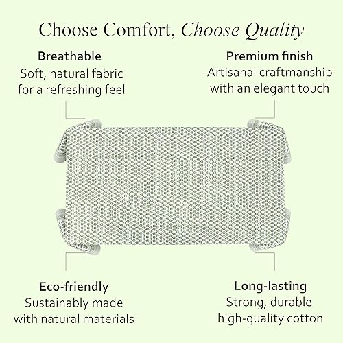 Miniatura 6 de CPC - Mantel rectangular de algodón con estampado de bloques indios de 80 x 120 pulgadas, color verde, lavable, para primaveraverano, color verde